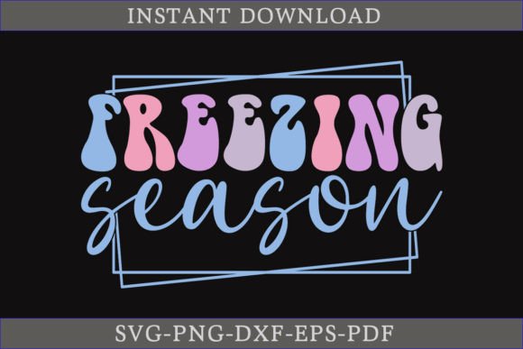 Freezing Season Winter Shirt SVG: A Perfect Craft and Graphics Asset