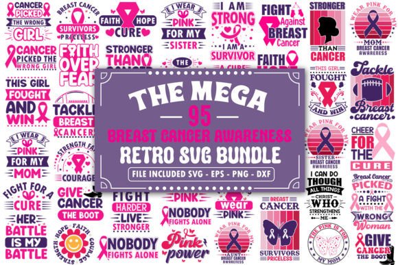 Review: Mega Breast Cancer Awareness SVG Bundle for Graphics & Crafts
