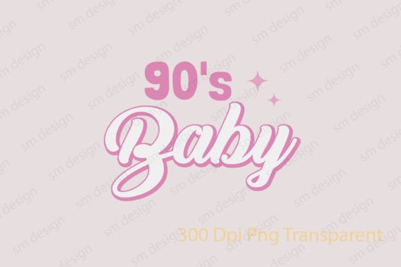 Review of 90 s Baby Girl SVG Design