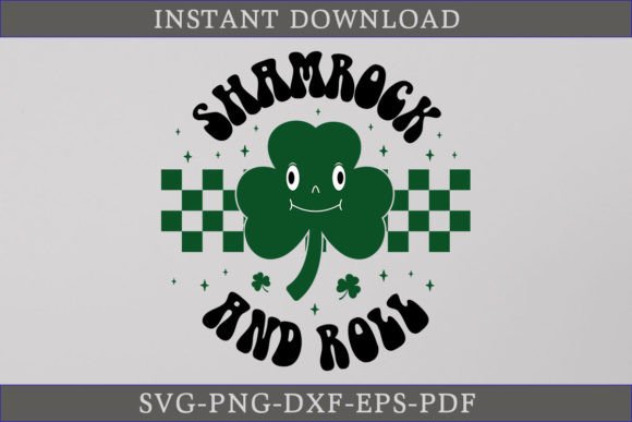 Shamrock and Roll: A Festive Graphics Asset for Crafters